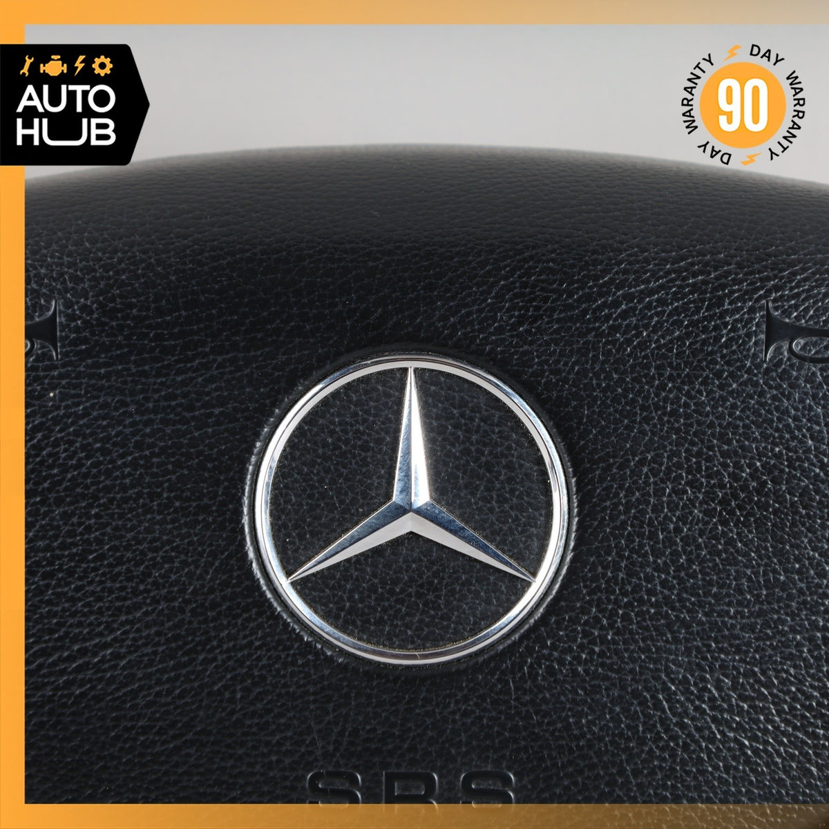 Mercedes R230 SL500 SL55 CLK500 E350 Steering Wheel Airbag Air Bag Black OEM 88k - photo 4