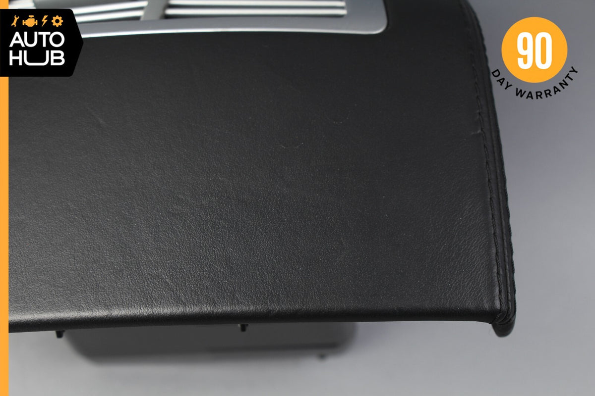 07-14 Mercedes W216 CL600 CL65 Center Console Rear AC Vent Trim Exclusive Black - photo 5