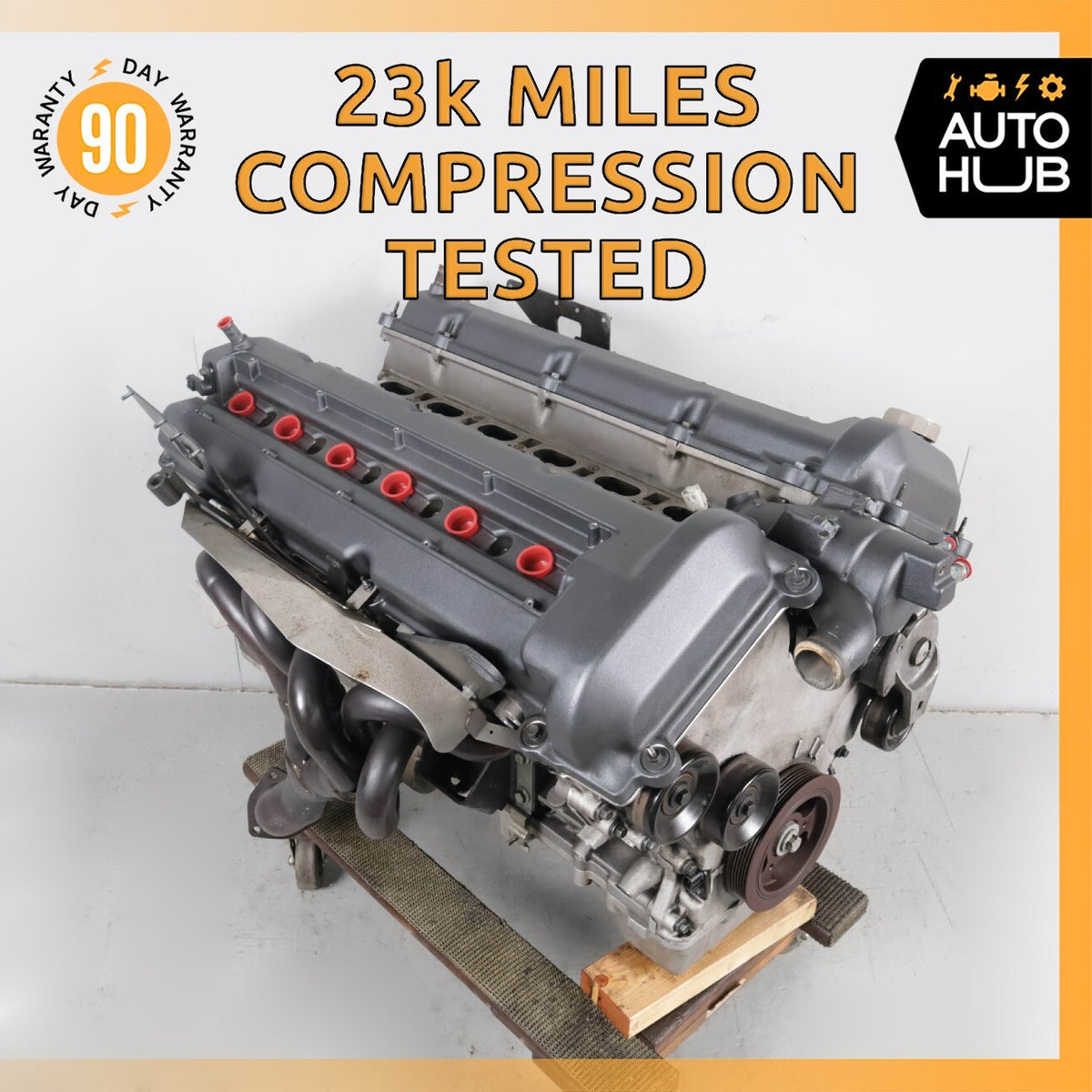 00-04 Aston Martin DB7 Vantage 5.9L V12 Engine Motor Assembly OEM 23k Miles - photo 1