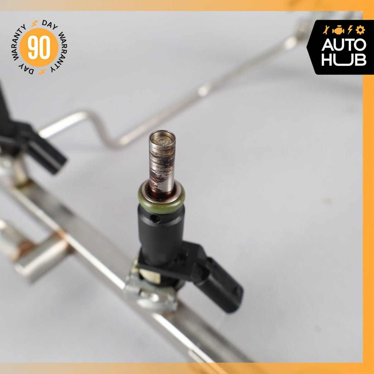 Mercedes W212 E350 R350 CLK350 S400 Fuel Injector Rail w/ Fuel Injectors OEM - photo 5
