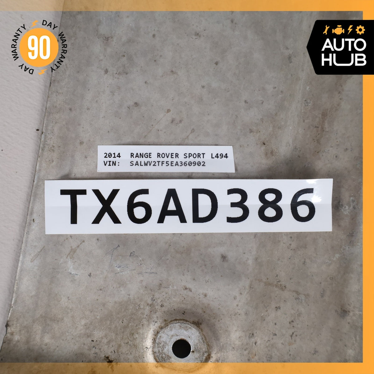 14-16 LR Range Rover Sport L494 Automatic Transmission Splash Shield Set OEM - photo 18