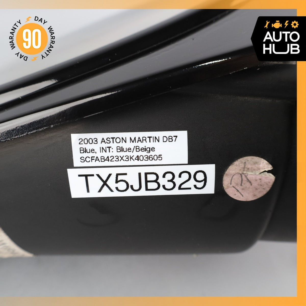 00-04 Aston Martin DB7 Vantage Right Headlight Lamp 37111950AC OEM 38k - photo 20