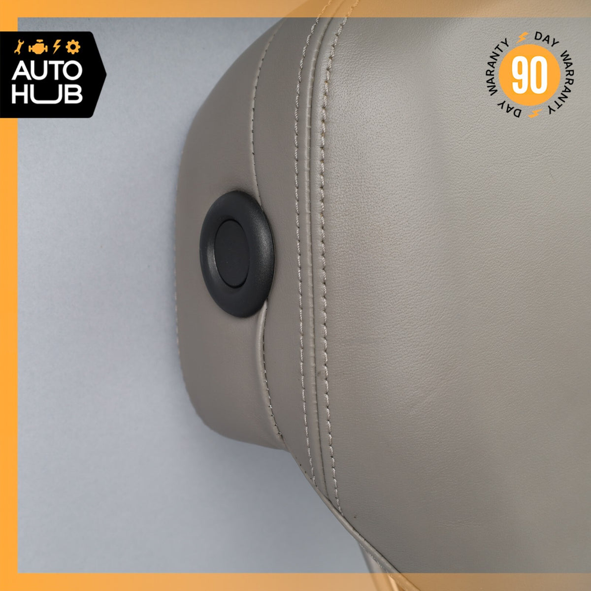 11-18 Porsche Cayenne 958 S Rear Right Passenger Headrest Head Rest Gray OEM - photo 5