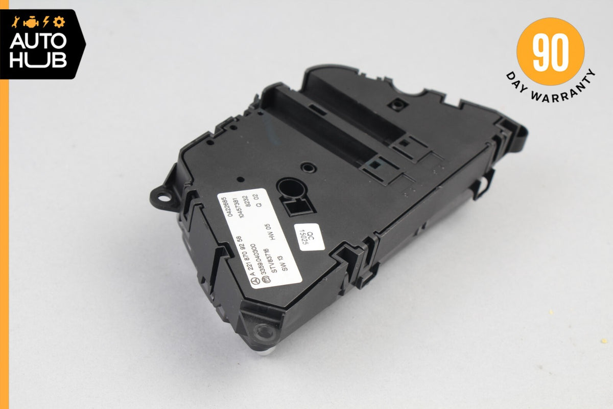 07-14 Mercedes W221 S600 CL550 Front Left Driver Seat Control Memory Switch OEM - photo 10