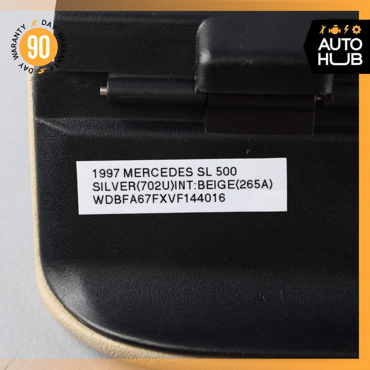 Mercedes R129 SL500 SL320 Right Interior Door Panel Storage Compartment OEM - photo 10
