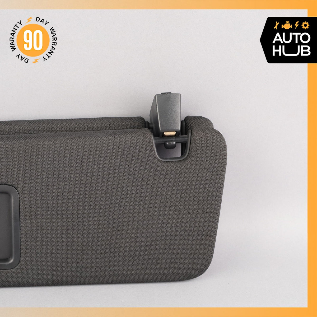 Audi 4M Q7 Left Driver Side Sunvisor Sun Visor Black OEM 87k - photo 10