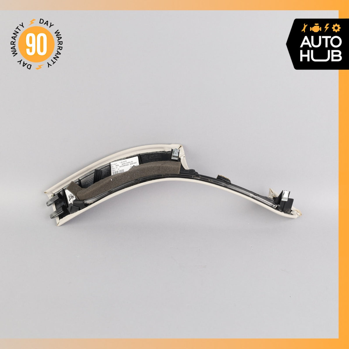 14-17 Mercedes W222 S600 S550 Rear Right Side Seat Molding Cover Trim Panel OEM - photo 9