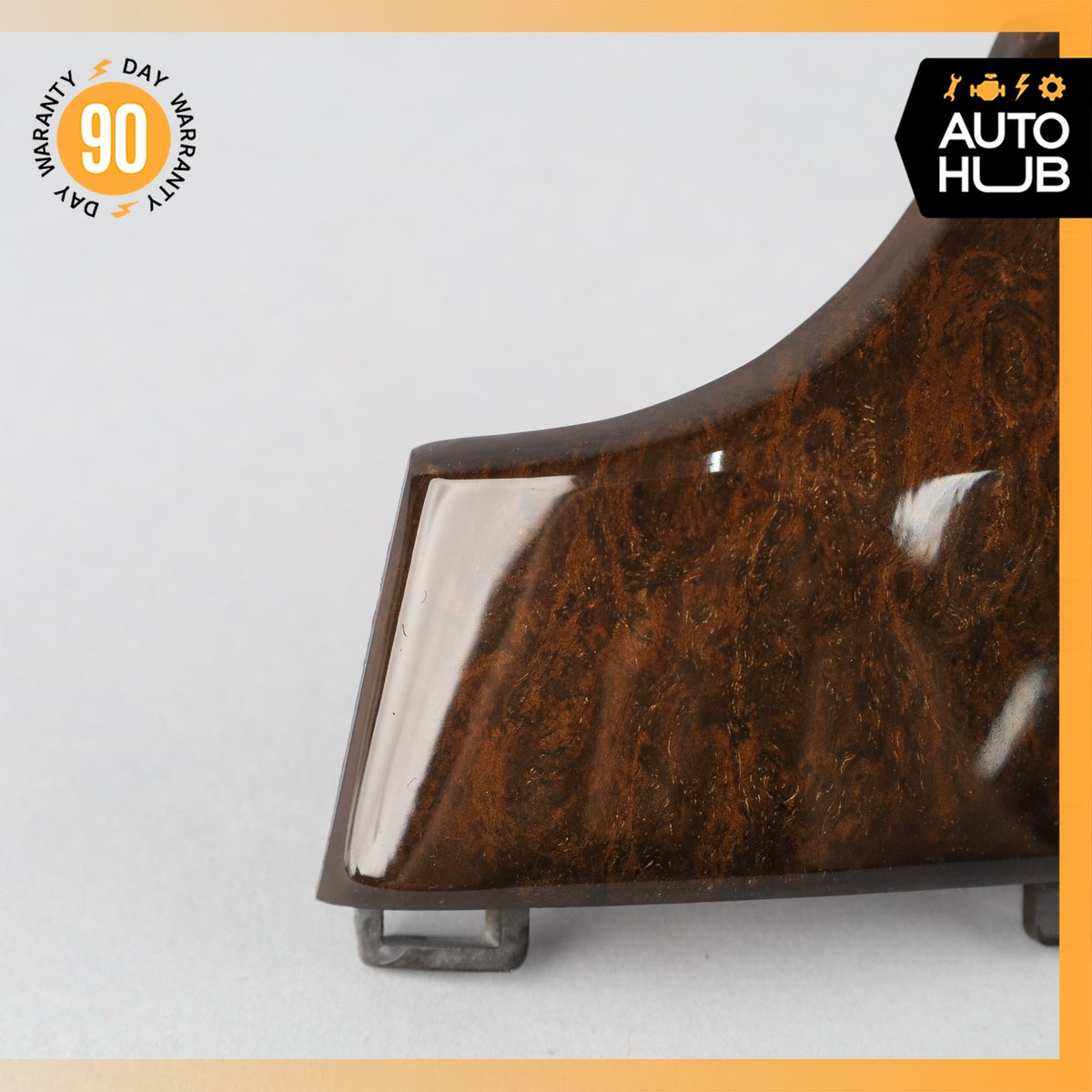 13-19 Mercedes W166 ML350 GLS550 Front Left Side Dashboard Trim Cover Wood OEM - photo 3