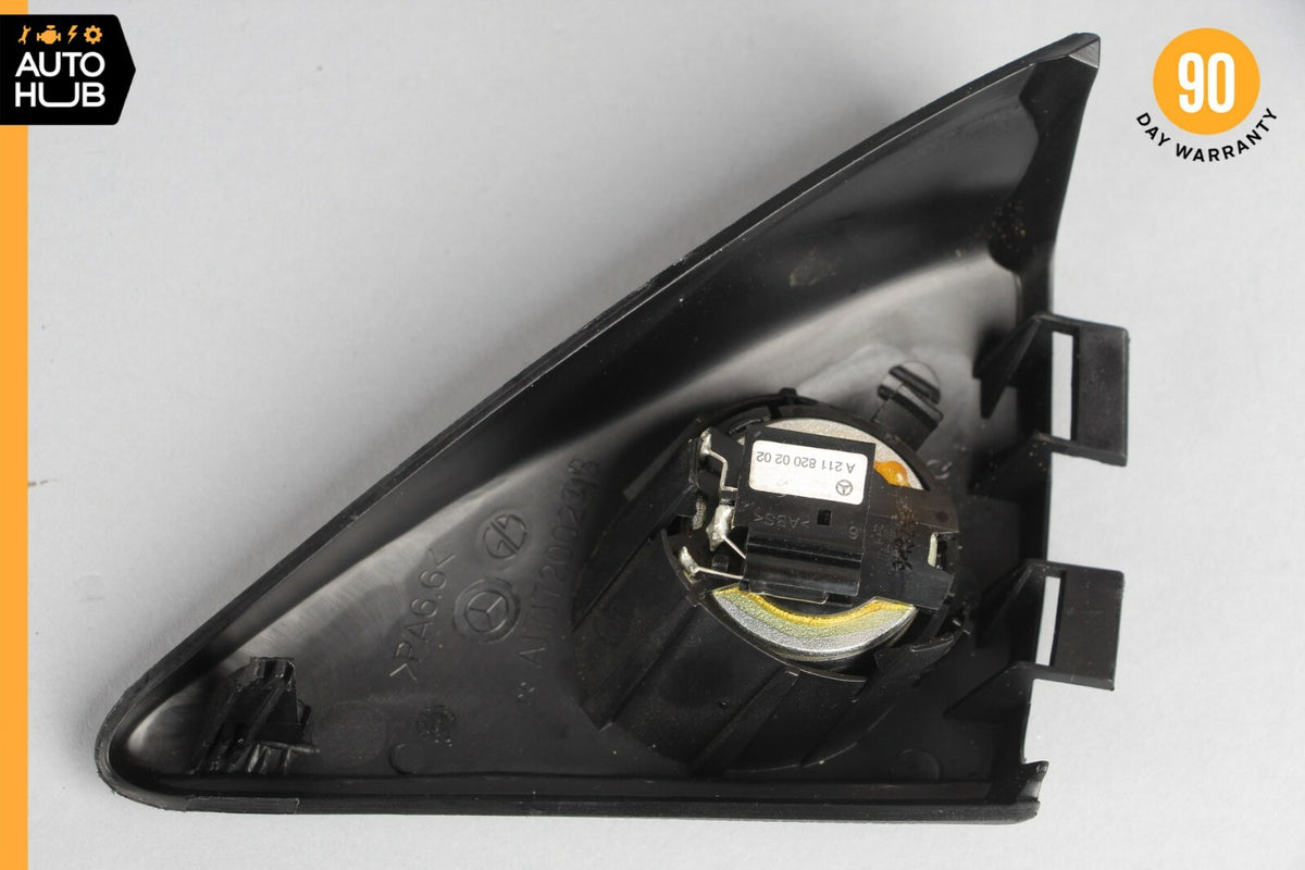 05-11 Mercedes R171 SLK300 SLK350 Right Side Door Tweeter Speaker Cover OEM - photo 7