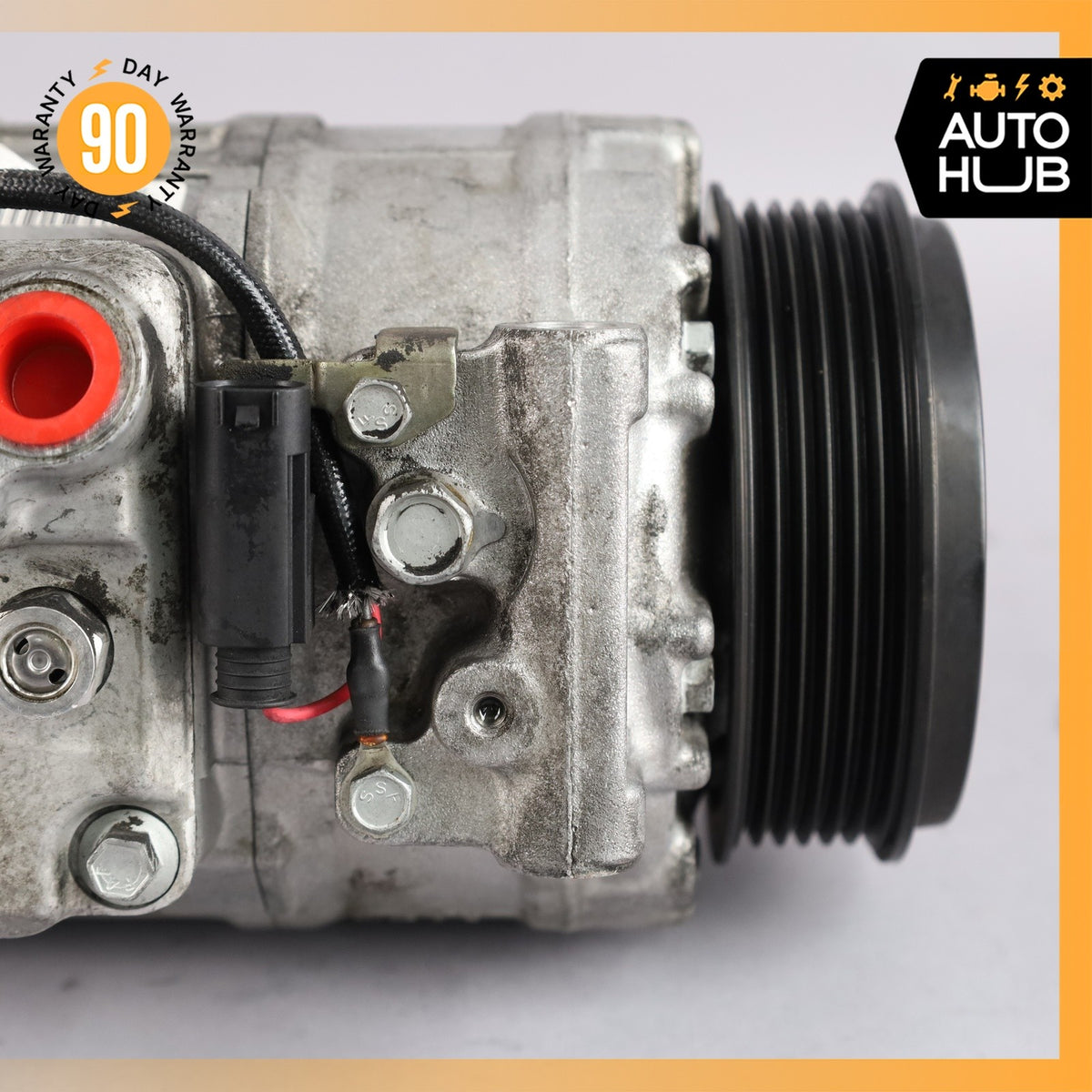 00-06 Mercedes W215 CL500 S500 A/C Air Conditioning Compressor OEM - photo 9