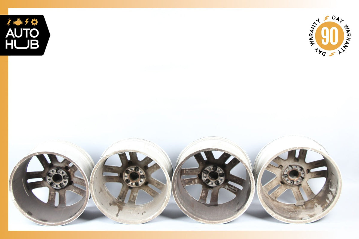 Mercedes X166 GLS450 GL550 8.5 x R19 19" Wheel Rim Rims Silver Set of 4 OEM - photo 8