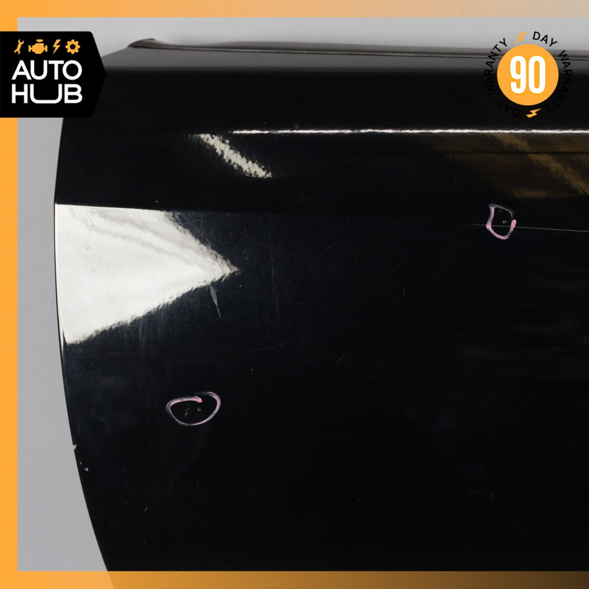 04-09 Cadillac XLR Front Right Passenger Side Door Shell Panel Black OEM 81k - photo 3