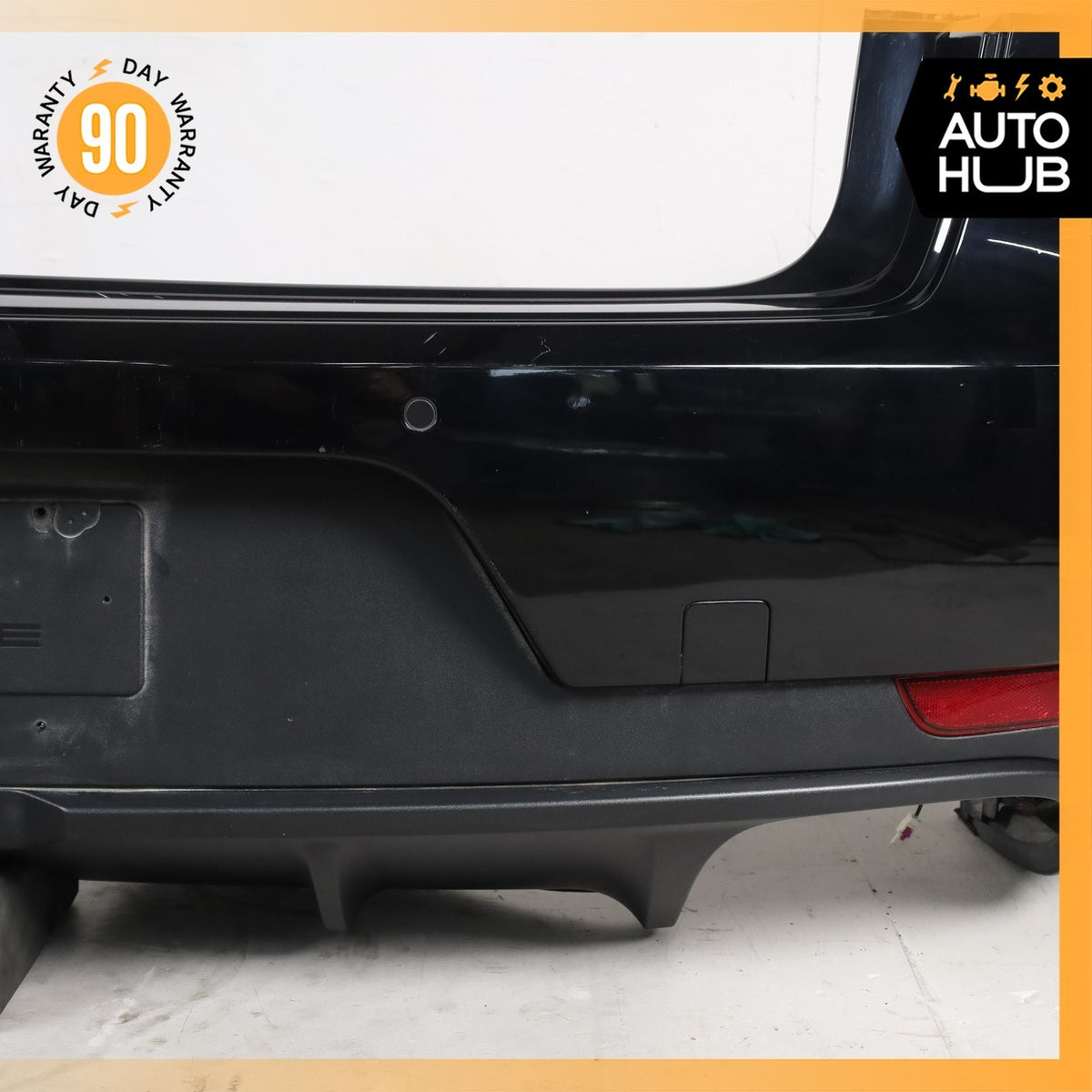 15-18 Porsche Macan 95B Rear Bumper Cover Assembly Black OEM 74k - photo 7
