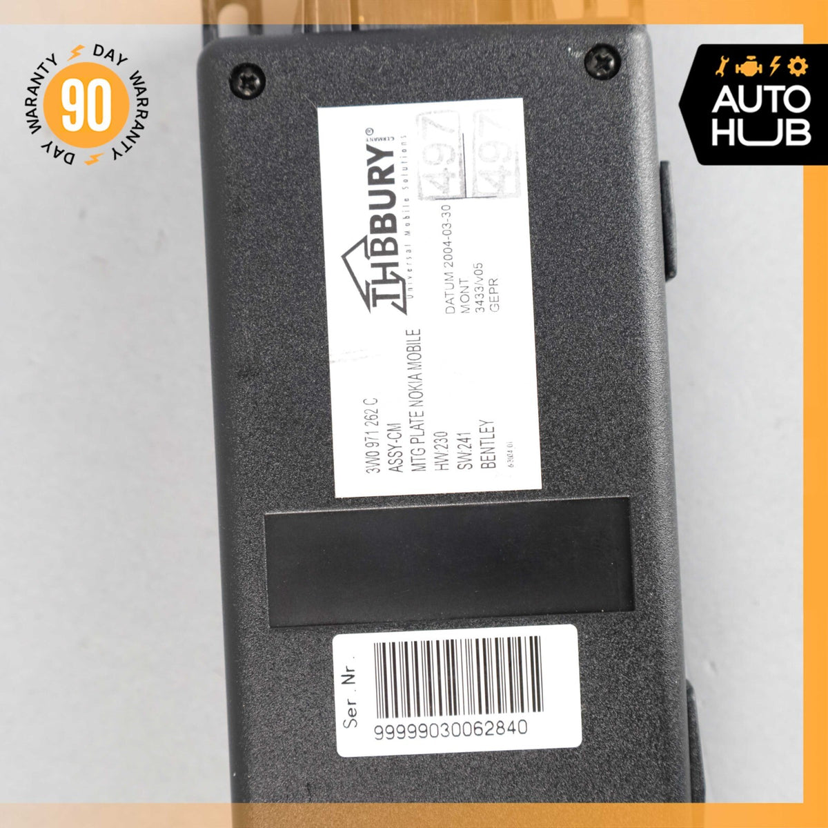 04-06 Bentley Continental GT Flying Spur Communication Phone Control Module OEM - photo 3