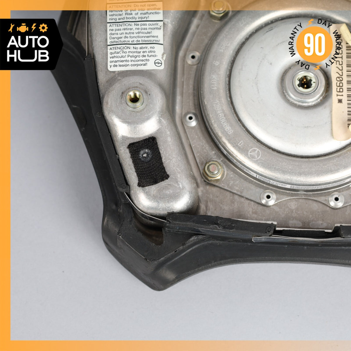 92-98 Mercedes R129 SL500 SL320 300SL Driver Steering Wheel Airbag Air Bag OEM - photo 11