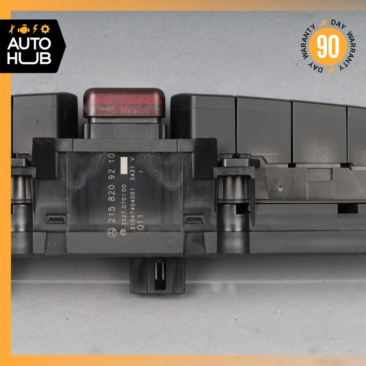 03-06 Mercedes W215 CL500 CL55 AMG Dashboard Control Switch Panel 2158209210 OEM - photo 13