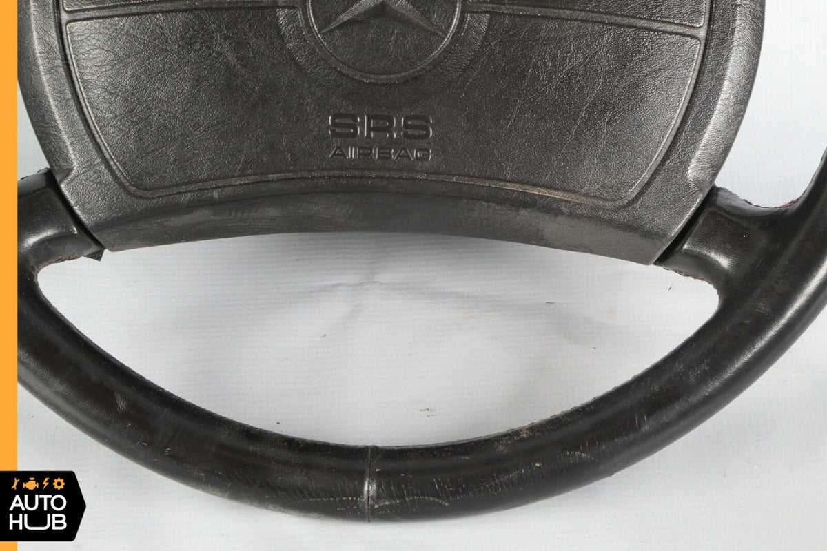 90-92 Mercedes R129 500SL 300SL Steering Wheel With Airbag Brown OEM - photo 5