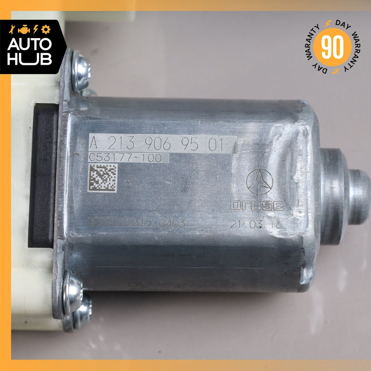 Mercedes W205 C300 Front Right Window Regulator Motor 2059060113 OEM - photo 3