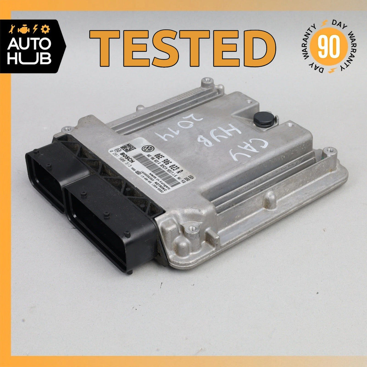 13-14 Porsche Cayenne 958 3.0L V6 Hybrid Engine Control Module ECM ECU DME OEM - photo 1