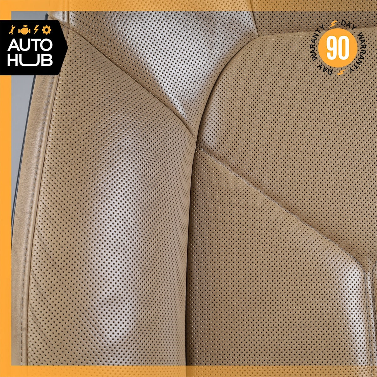 11-18 Porsche Cayenne 958 Front Left Driver Seat Upper Cushion Leather OEM - photo 3