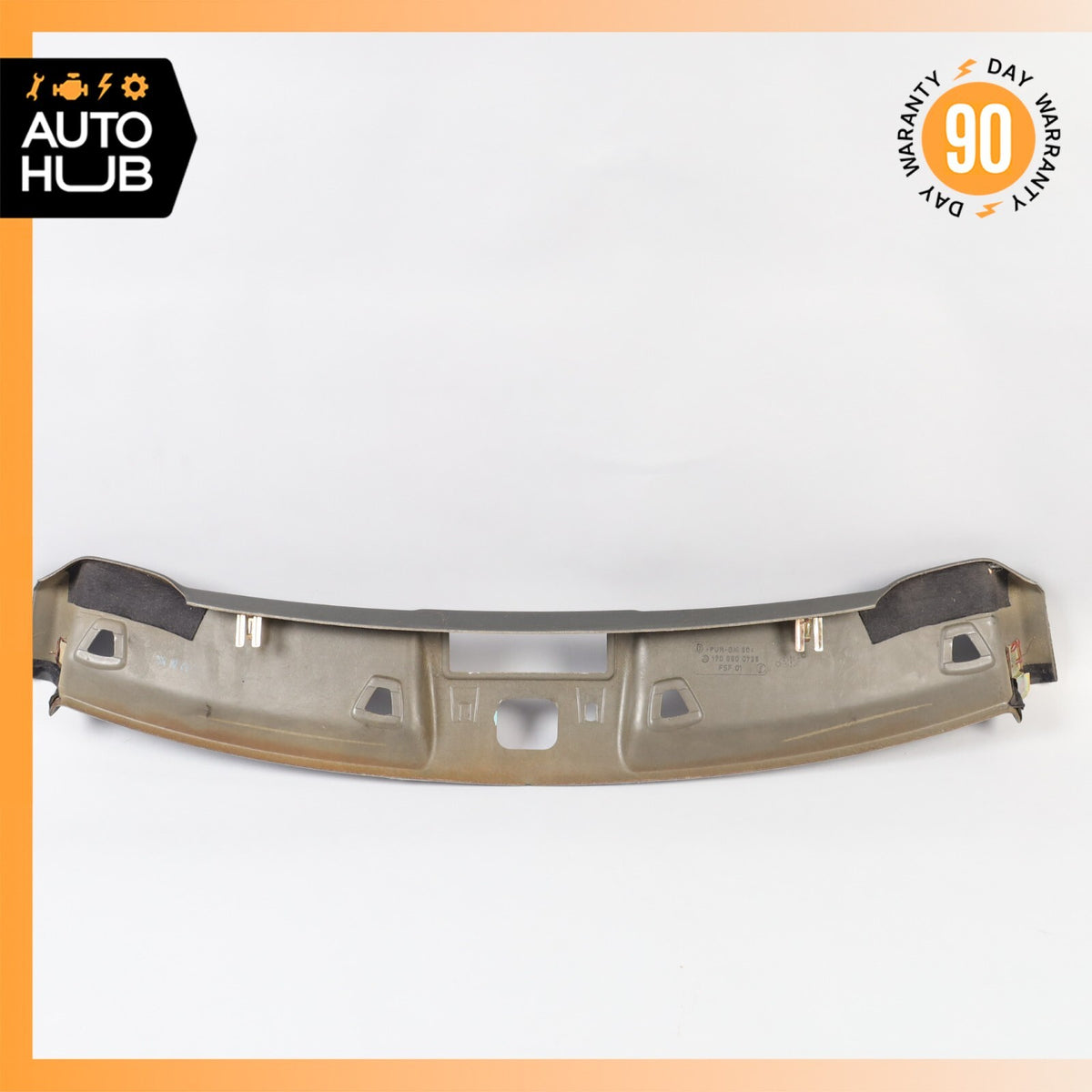 97-04 Mercedes R170 SLK230 SLK320 Front Top Upper Headliner Trim Panel Black OEM - photo 7