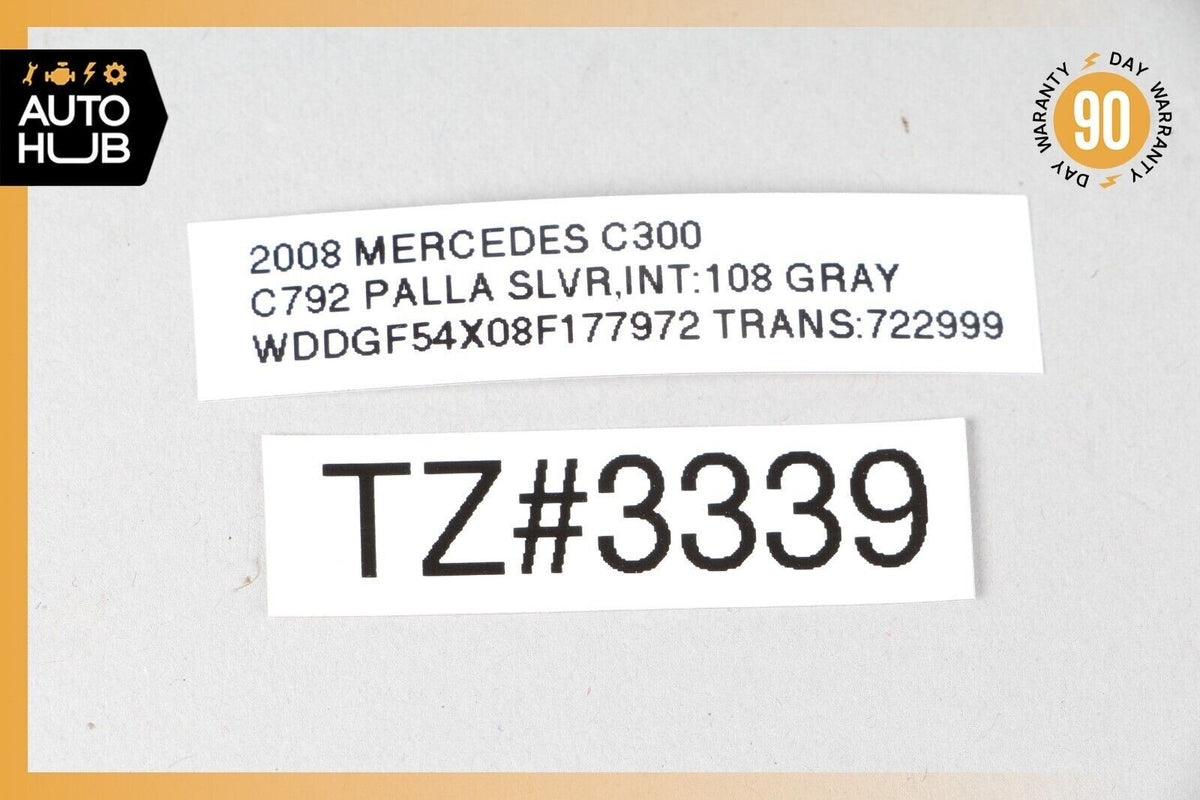 08-11 Mercedes W204 C300 C350 C250 Seat Occupancy Sensor Mat SRS Module OEM - photo 12
