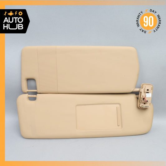 15-18 Porsche Cayenne 958 Sun Visor Sunvisor Front Right Beige 7P5857552P OEM - photo 1