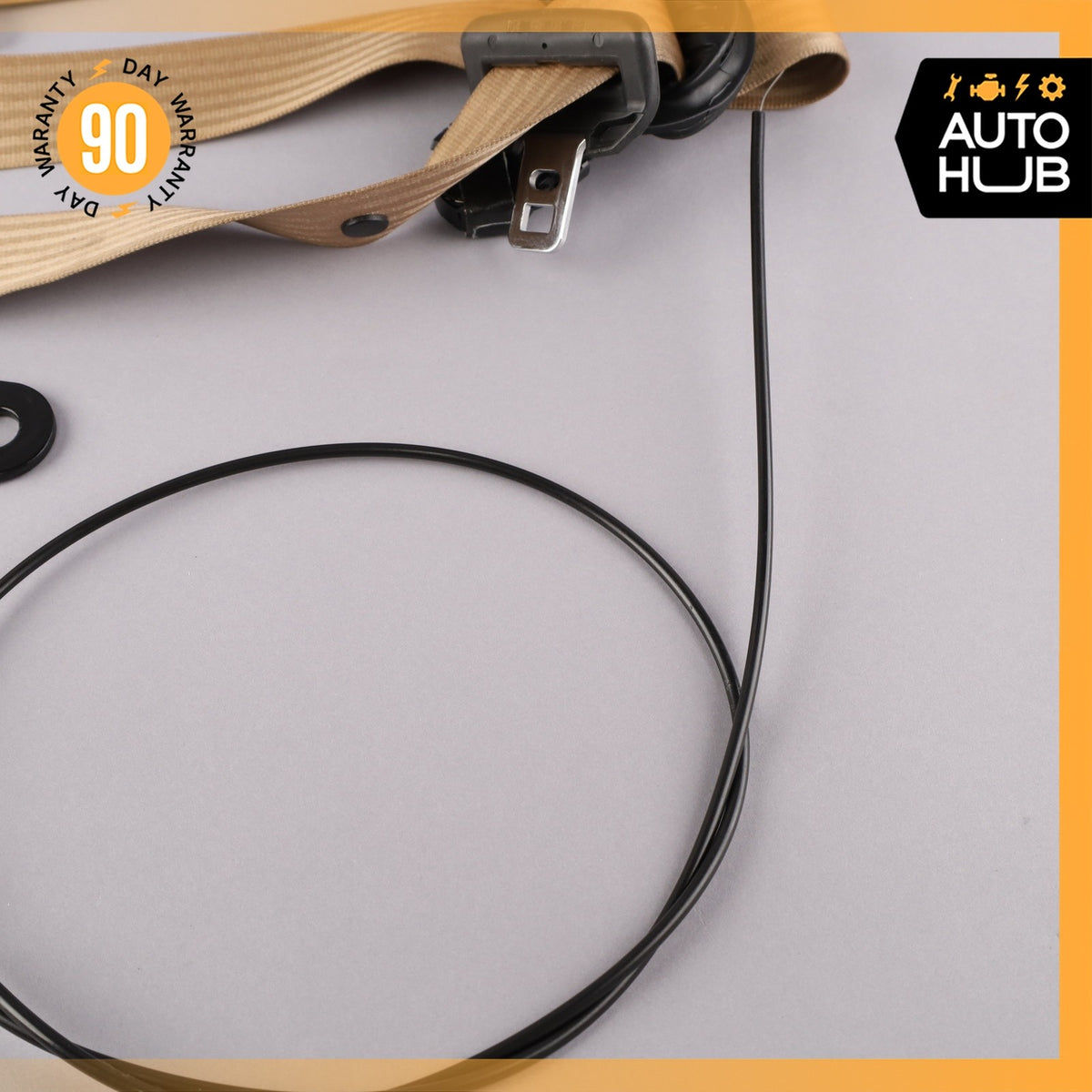 99-04 Bentley Arnage / RR Seraph Front Right Side Seat Belt Retractor Beige OEM - photo 16