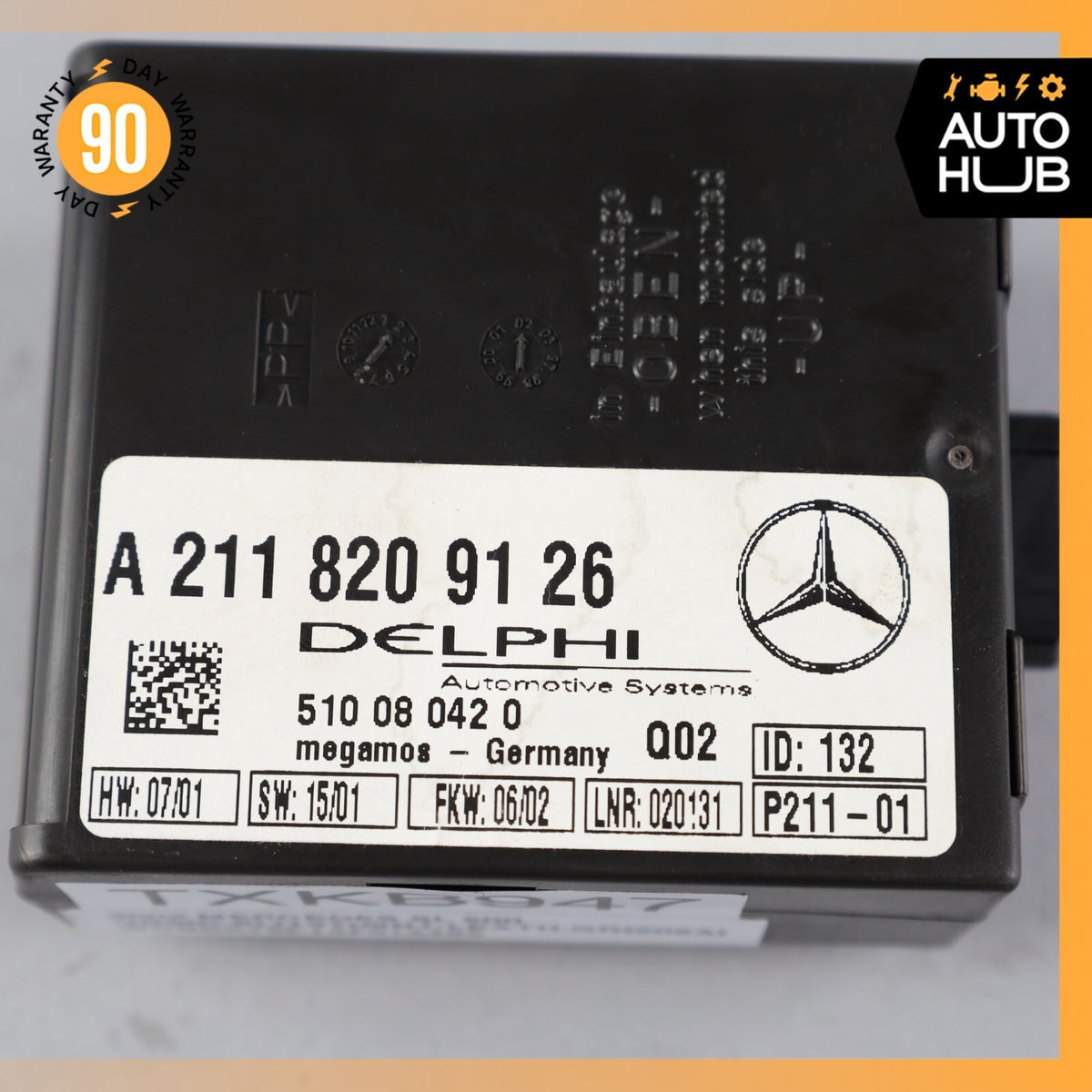 Mercedes R230 SL500 S430 E320 Anti Theft Alarm Module 2118209126 OEM - photo 11