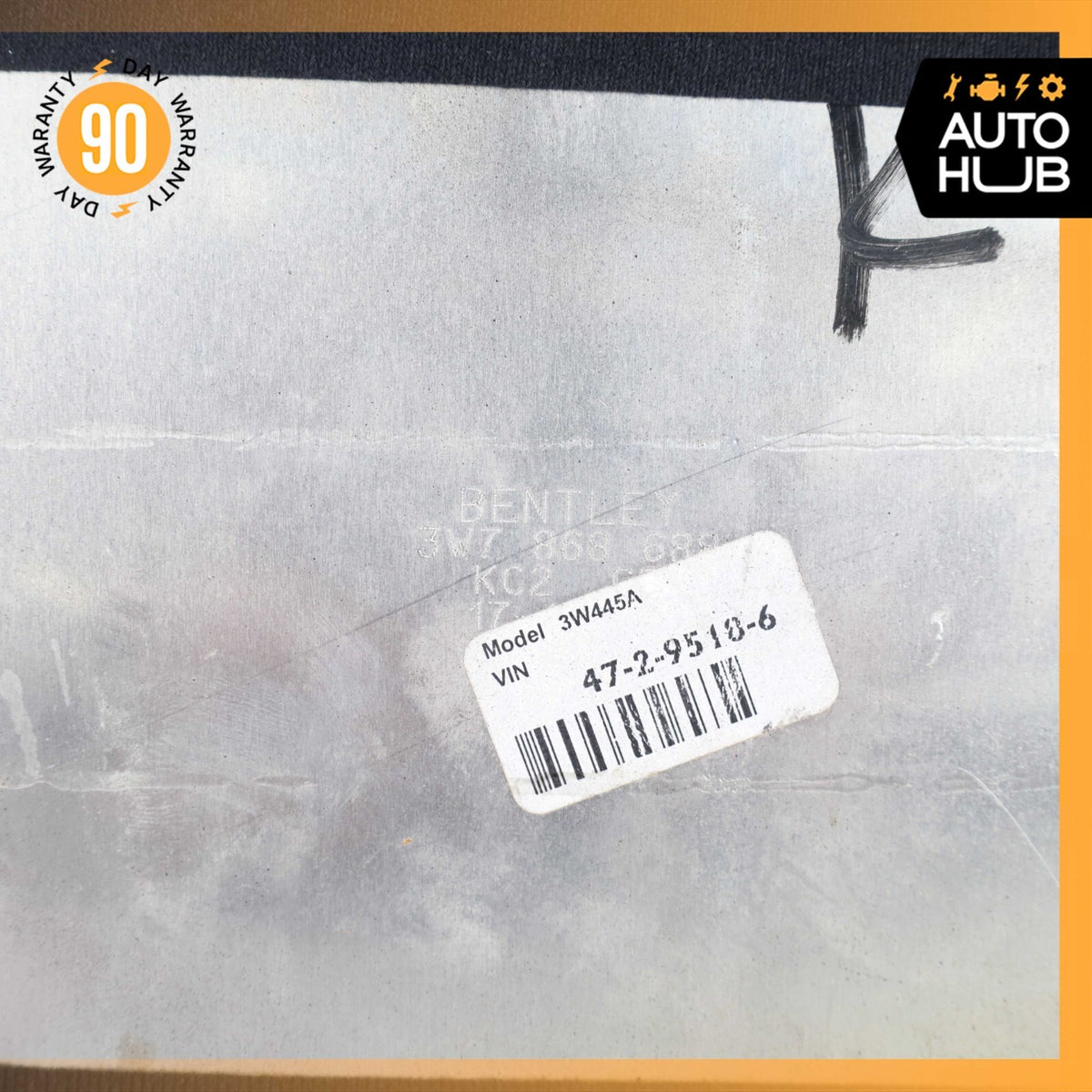 07-11 Bentley Continental GTC Rear Right Side Door Panel Trim Panel Wood OEM - photo 11