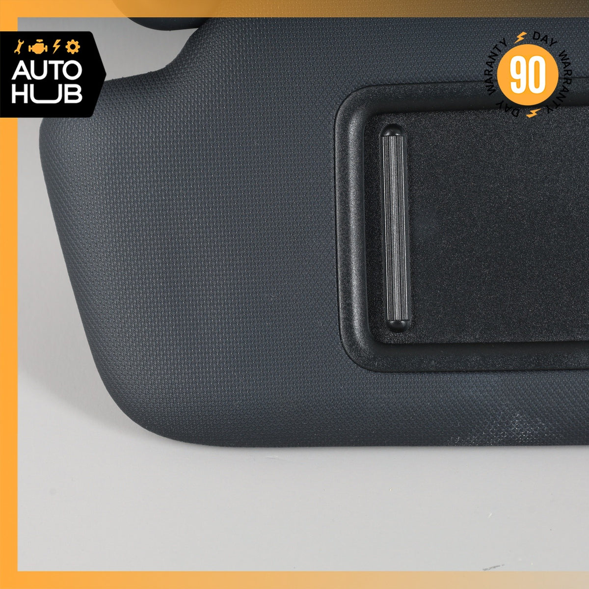 16-18 Audi 8V A3 E-Tron Left Side Sunvisor Sun Visor Black OEM - photo 10