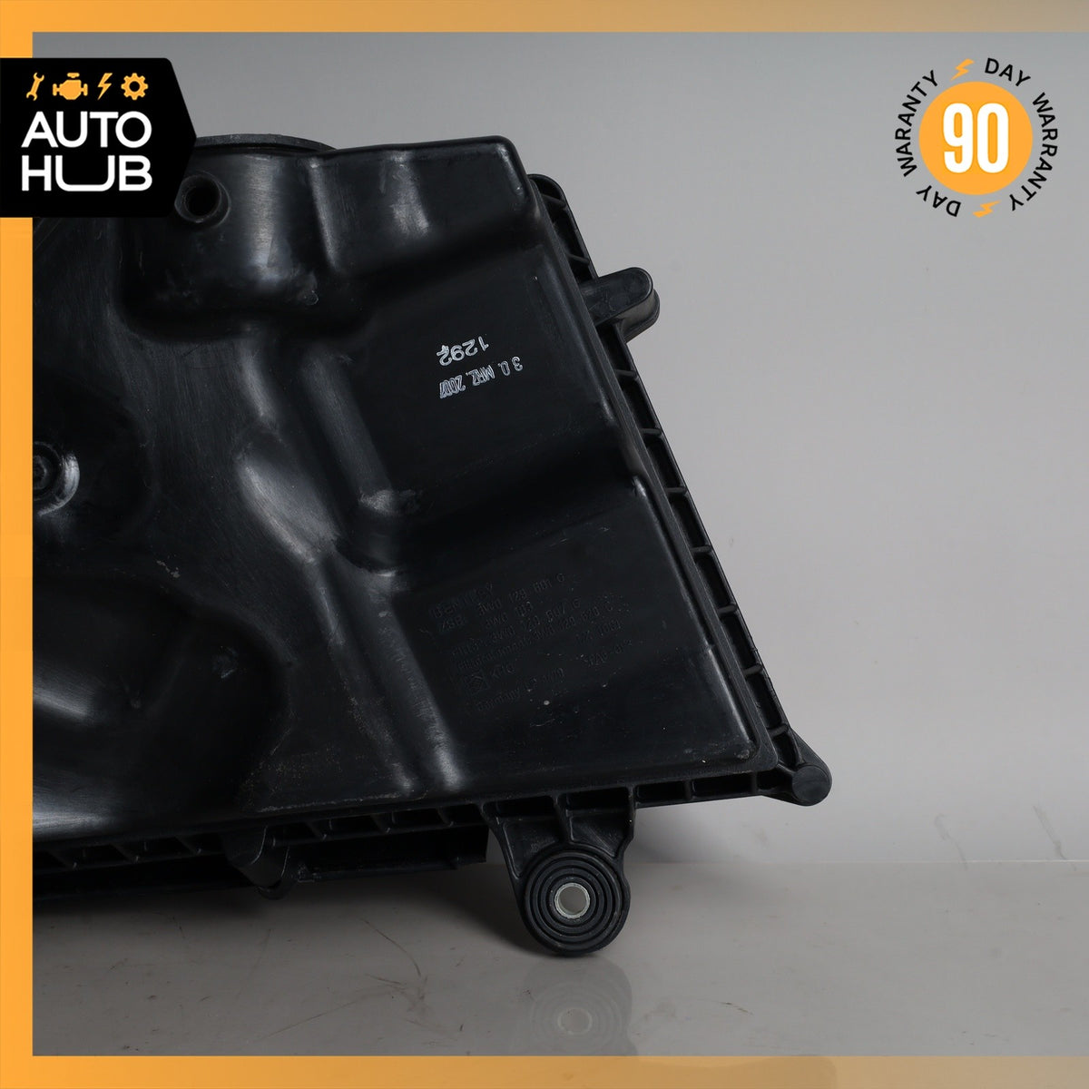 03-13 Bentley Continental GTC Left Side Air Intake Cleaner Box OEM 40k - photo 14