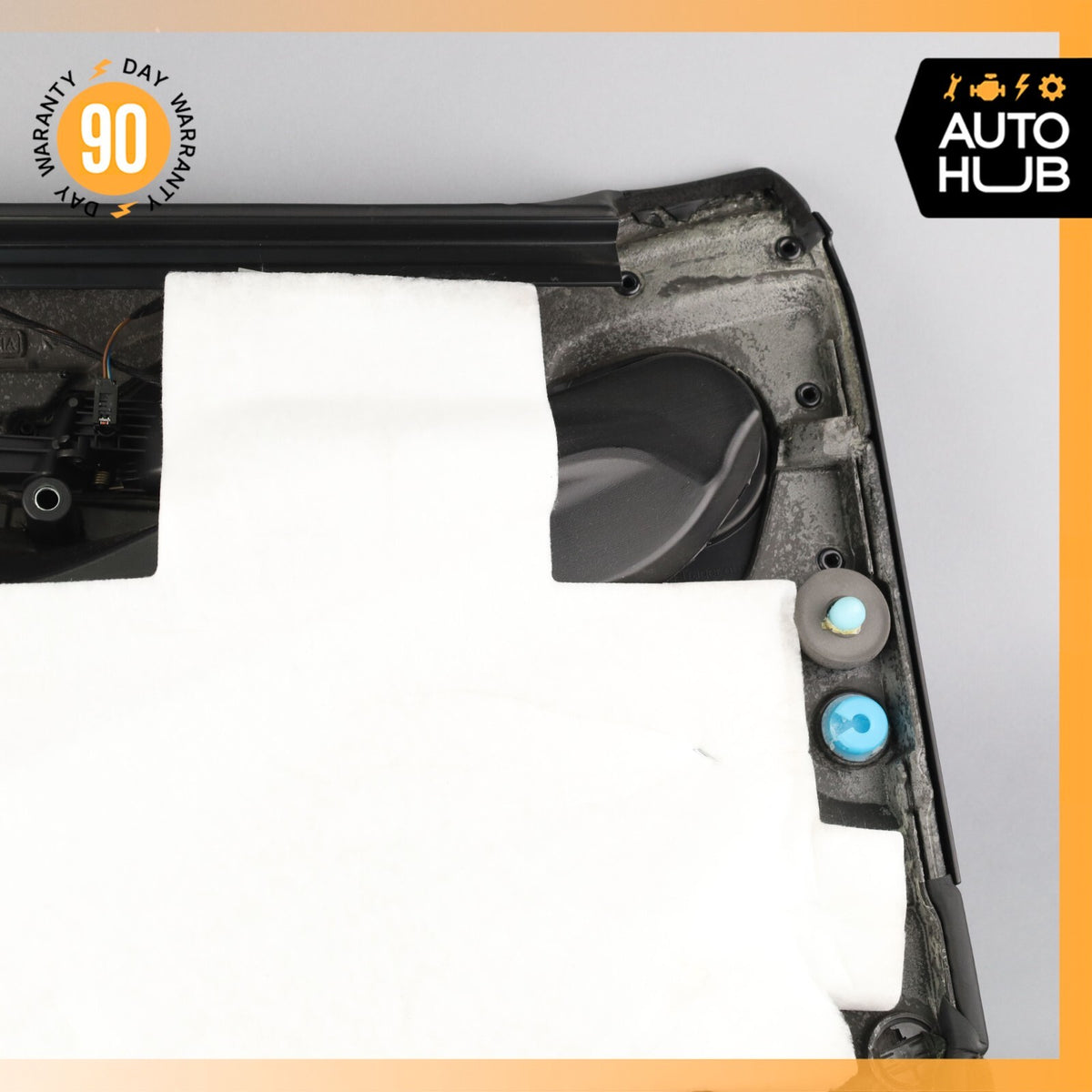 03-06 Porsche Cayenne 955 Turbo Front Right Side Interior Door Panel Black OEM - photo 11
