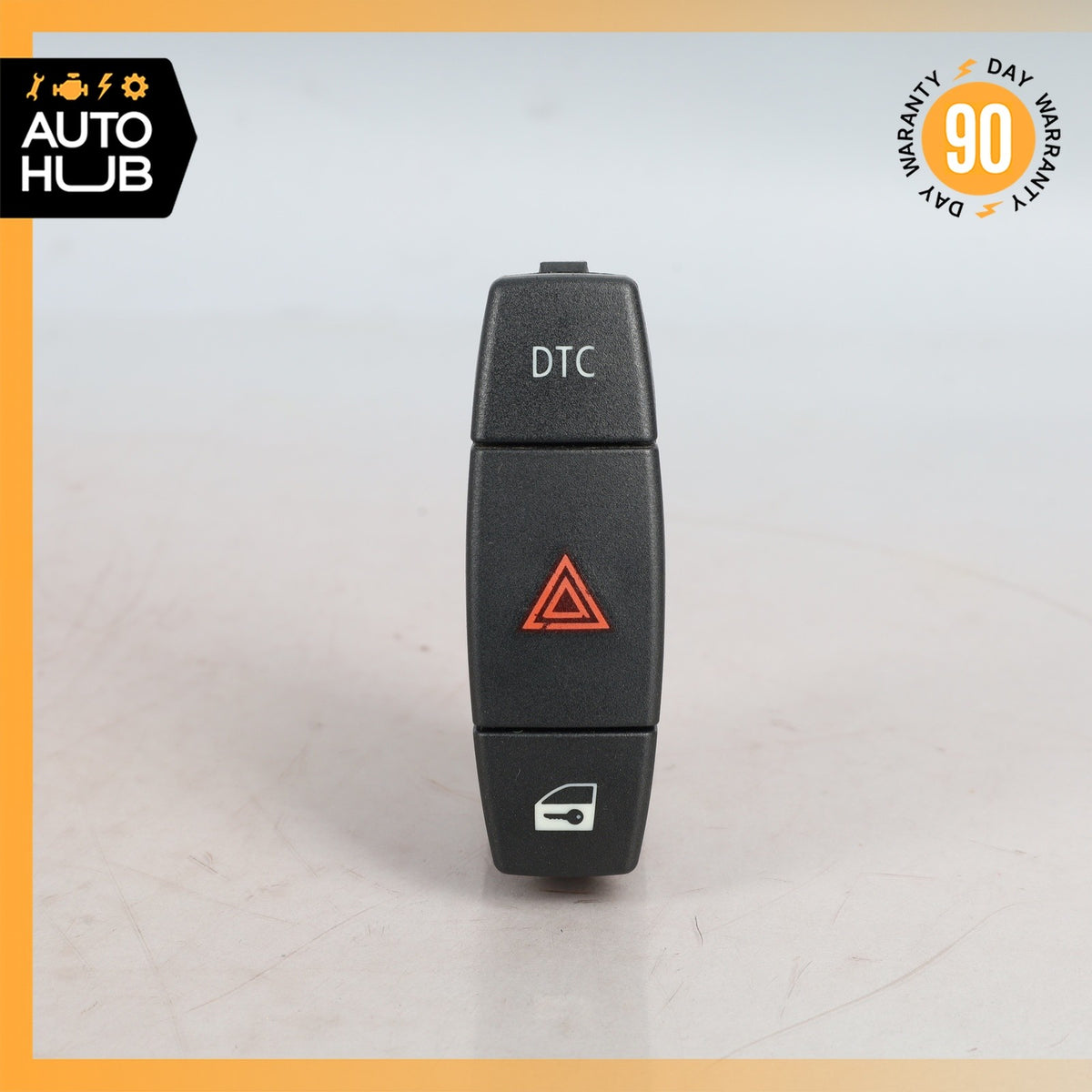 BMW E88 128i 135i Dashboard DTC Door Lock Hazard Light Control Switch OEM - photo 2