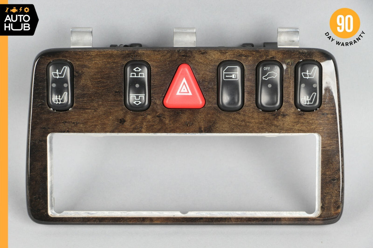 98-03 Mercedes W208 CLK430 CLK320 Hazard Door Lock Switch Control Panel OEM - photo 1