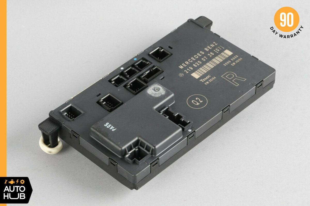 06-11 Mercede W219 CLS550 CLS55 Front Right Passenger Door Control Module OEM - photo 1