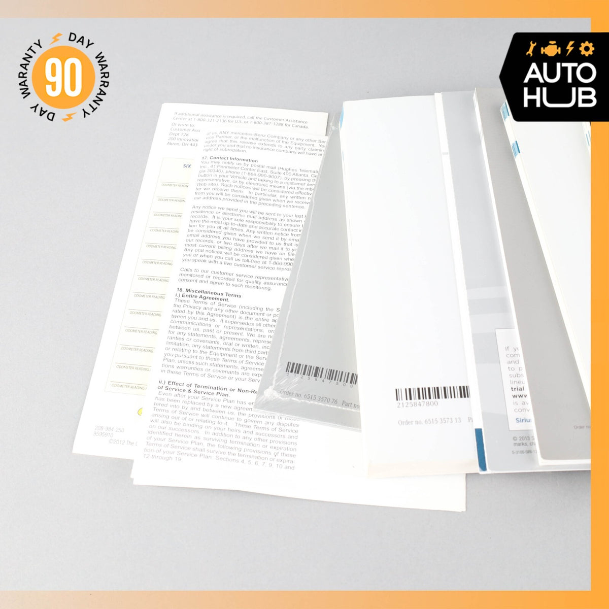2014 Mercedes-Benz W212 E250 Owner's Manual Book Set OEM - photo 7