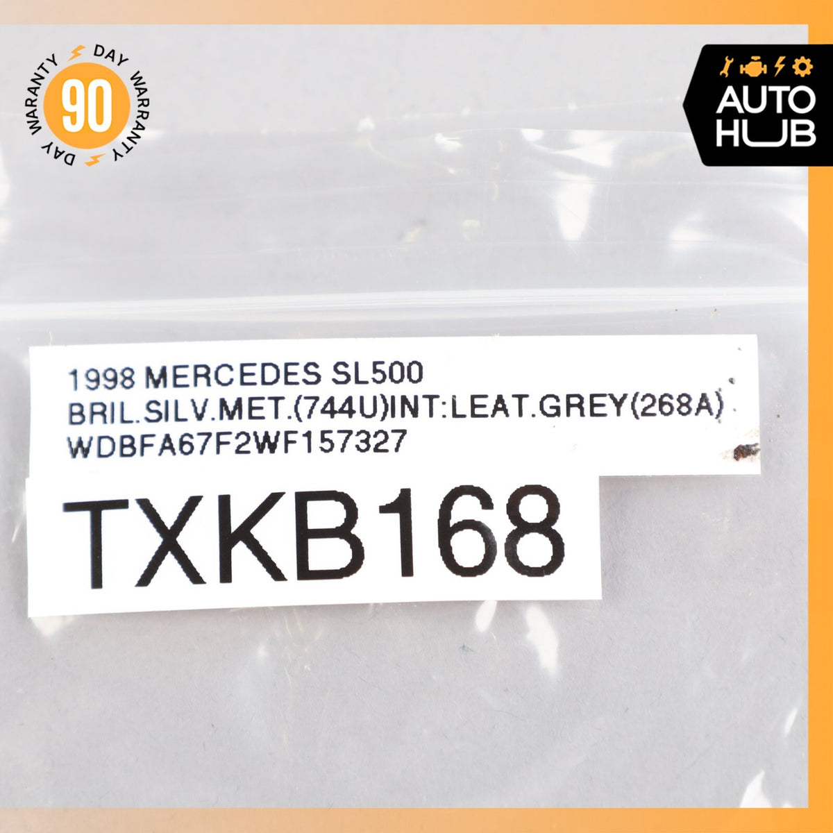 90-02 Mercedes R129 SL500 300SL Antitheft Alarm Switch Button 1248203701 OEM - photo 6
