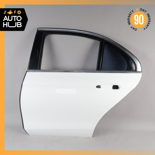 17-23 Mercedes W213 E300 E400 Rear Left Driver Side Door Shell White OEM - photo 1