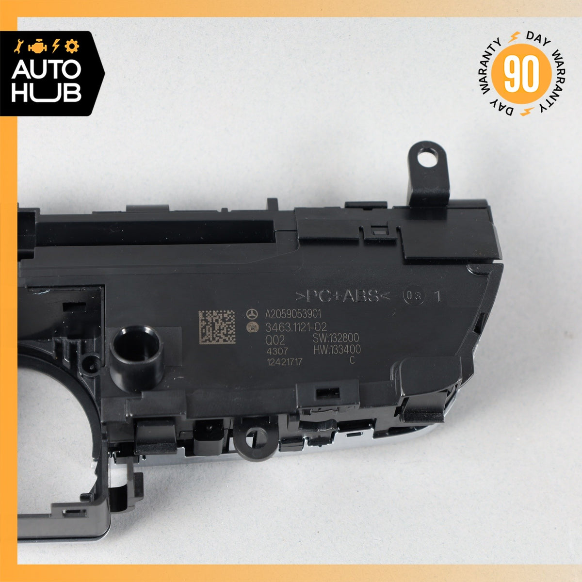 15-19 Mercedes W205 C300 Center Dashboard Hazard Control Switch OEM - photo 9