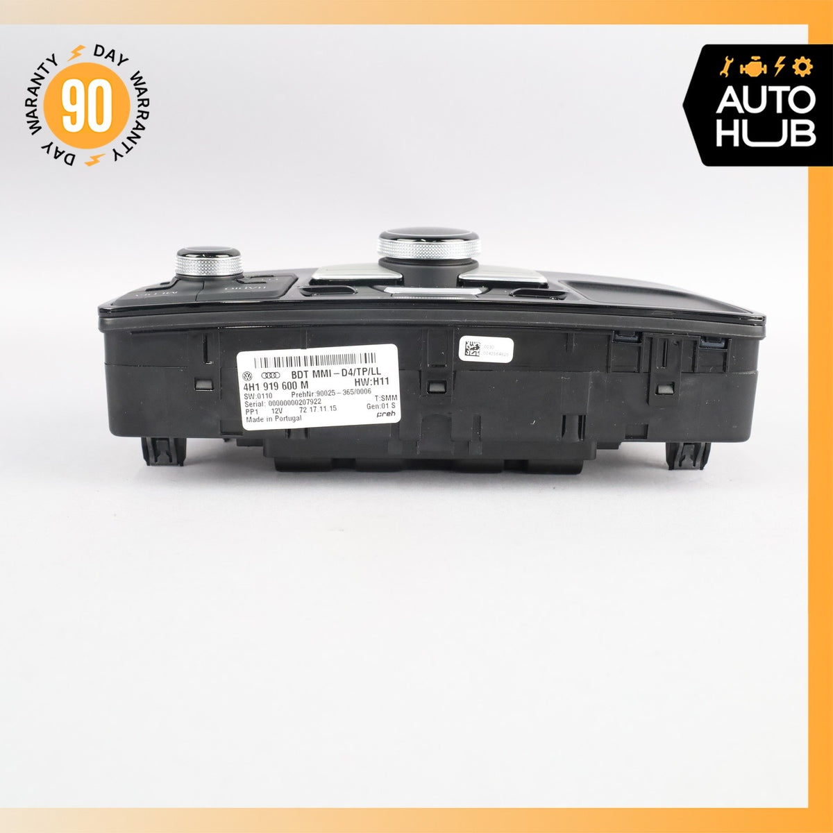 Audi D4 A8 MMI Radio Multimedia Control Panel Switch 4H1919600M OEM - photo 11