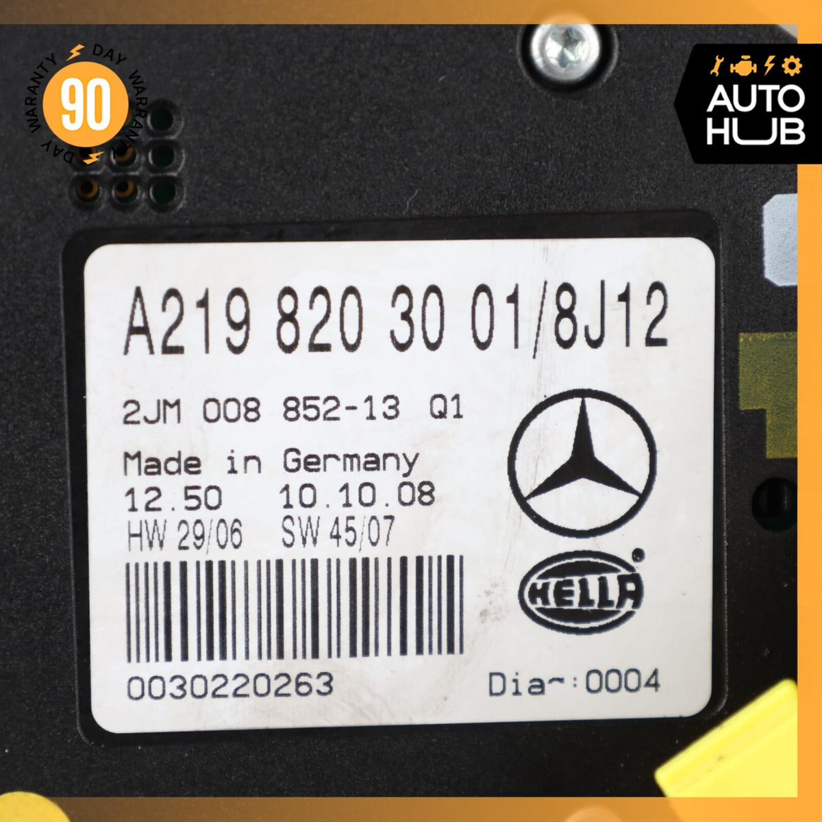 06-11 Mercedes W219 CLS550 CLS500 Front Overhead Dome Light Sunroof Switch OEM - photo 12