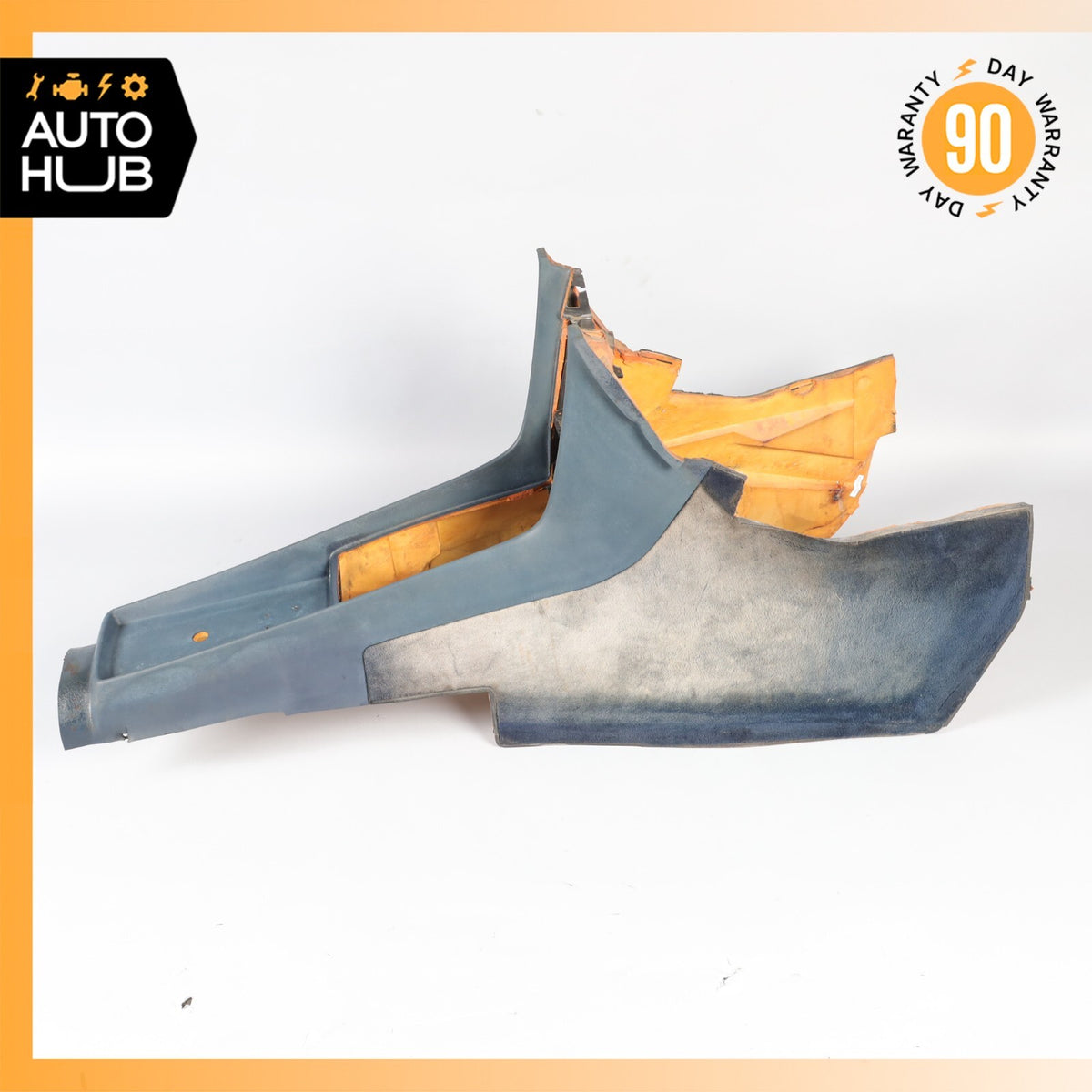 80-89 Mercedes R107 380SL 380SLC 560SL Center Console Trim Cover Blue OEM - photo 14