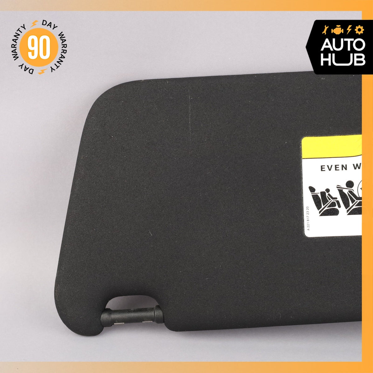 11-17 Mercedes W207 E400 E350 Right Side Sun Visor Shade Sunvisor OEM - photo 3