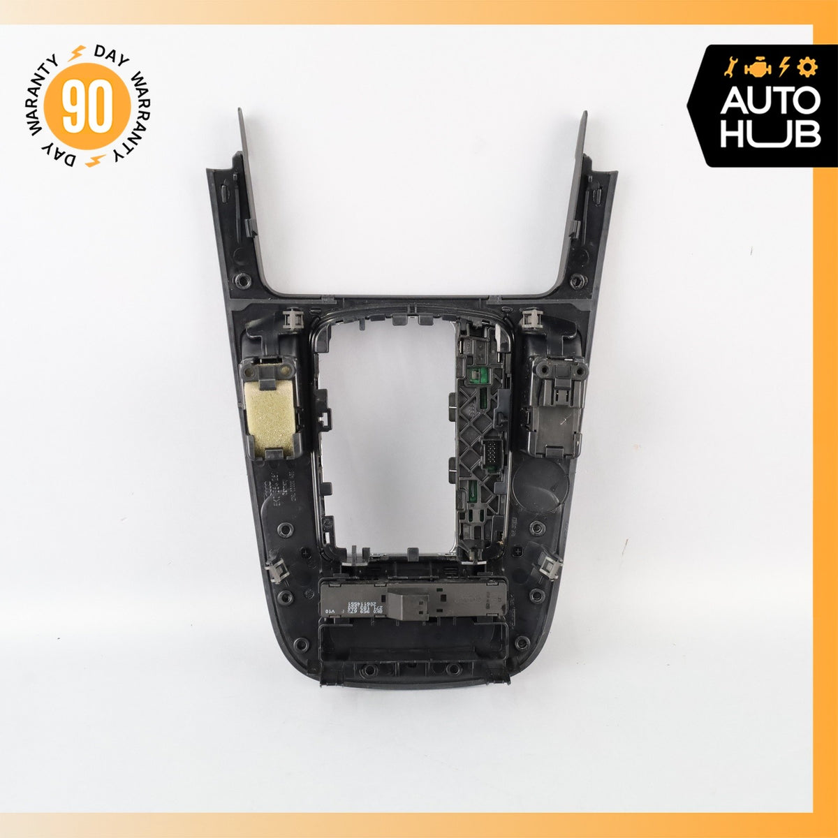 10-12 Audi B8 A4 Center Console Shifter Cover Trim Panel Bezel w/ Switch OEM - photo 15