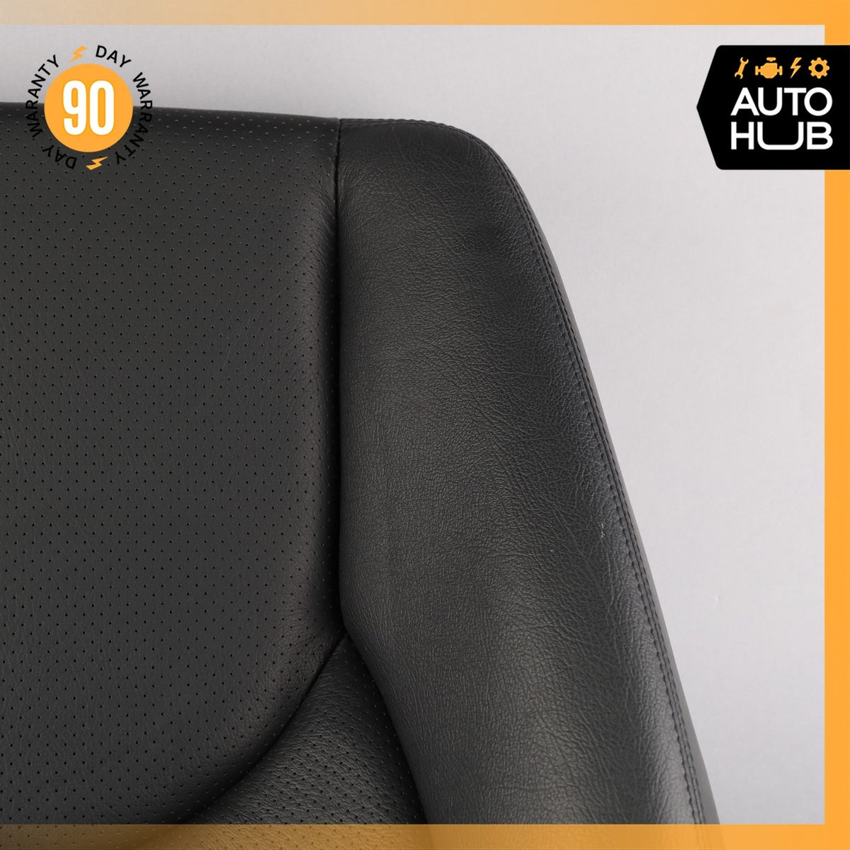 96-02 Mercedes R129 SL500 SL320 Right Side Top Upper Seat Cushion Black OEM 72k - photo 4