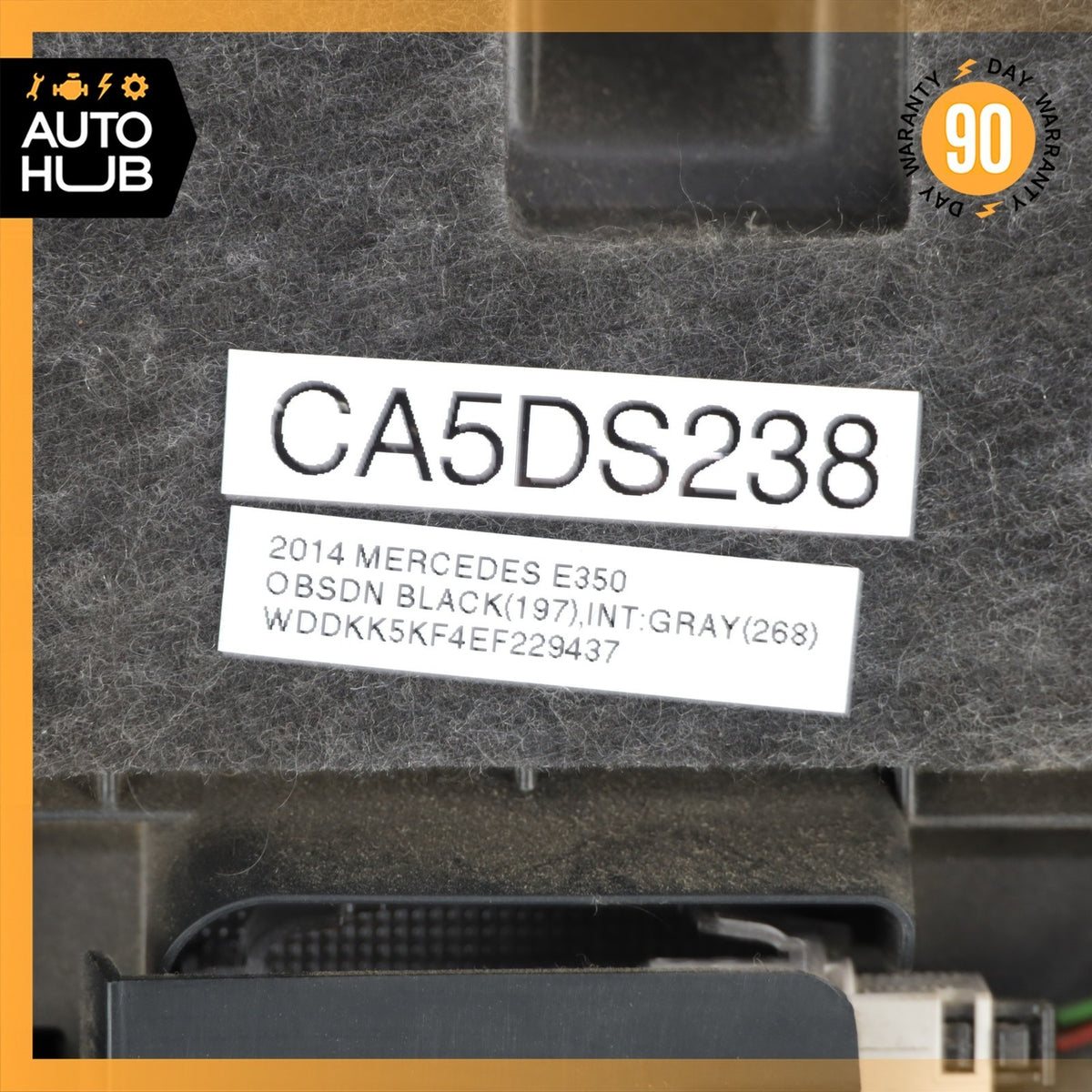 14-17 Mercedes W207 E350 E400 E550 Dashboard Glove Box Compartment Black OEM 57k - photo 17
