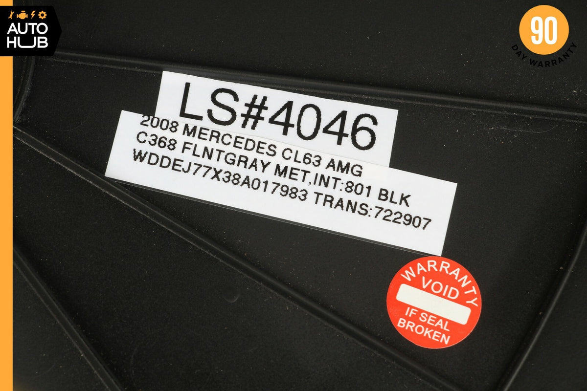 07-14 Mercedes W216 CL63 CL600 Dashboard Dash Board Trim Panel Right Black OEM - photo 12