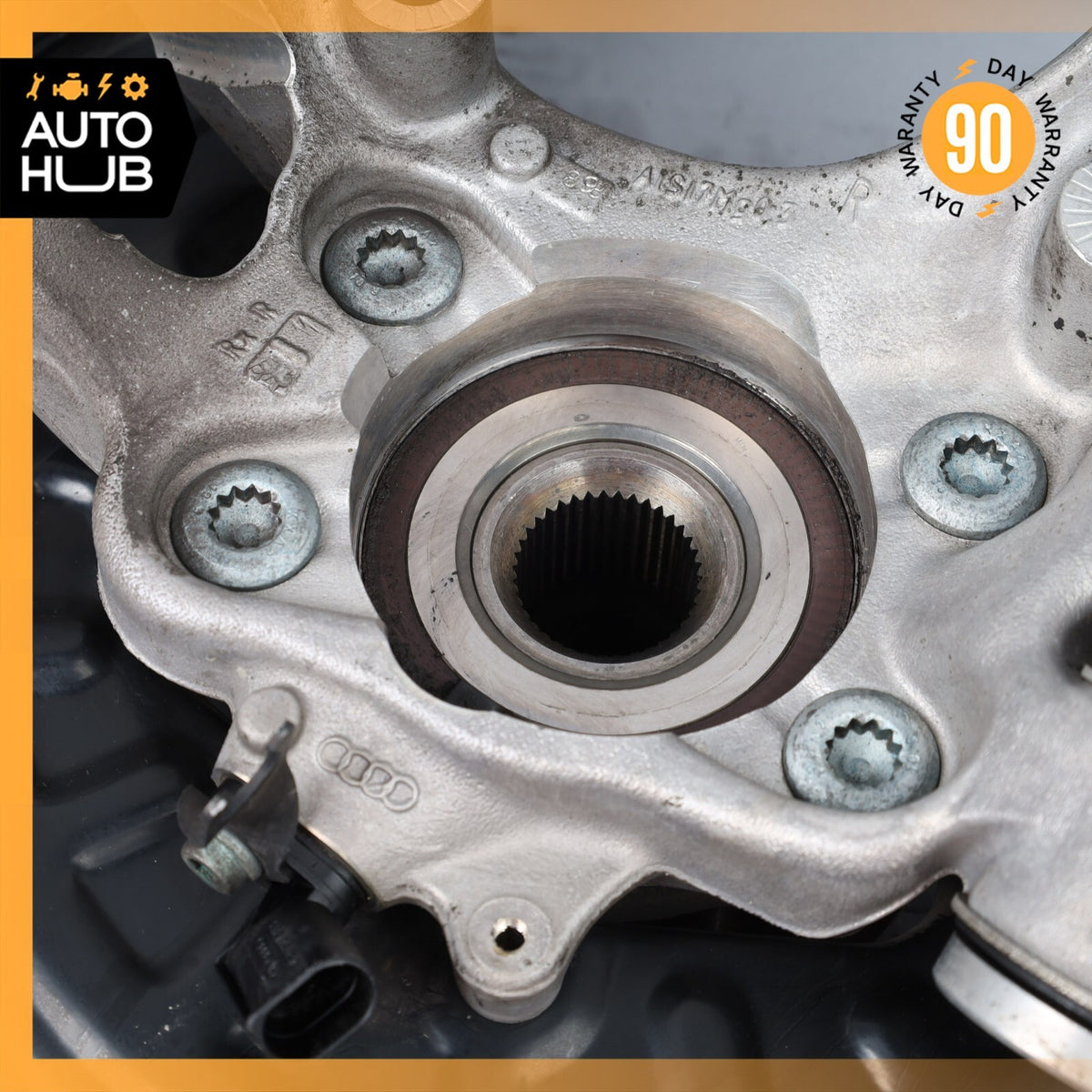 03-13 Bentley Continental GT Rear Right Side Spindle Knuckle Hub OEM 36k - photo 13