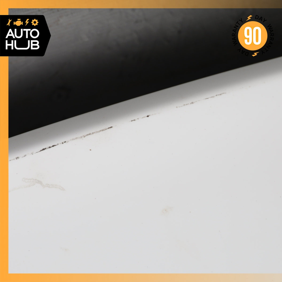 11-15 Audi 8J TT Coupe Rear Tailgate Trunk Lid Spoiler Wing White OEM - photo 9